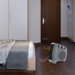 Foto 8 | Foto 8 | Calefactor Eléctrico Voltio CE1GVOLT Gris 1500w Portátil