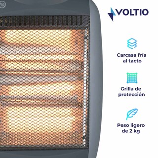 Foto 4 | Foto 4 | Calentador Voltio de Halógeno Eléctrico de Cuarzo 3 Niveles