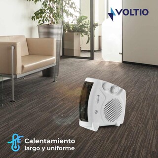 Foto 6 | Foto 6 | Calefactor Eléctrico Voltio 1500w Portátil 2 Piezas