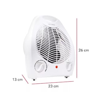 Foto 2 | Foto 2 | Calefactor Con Ventilador Eo Safe Imports Esi-10510 Blanco
