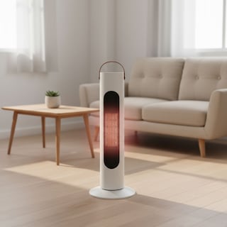 Foto 7 | Foto 7 | Calefactor de Torre Portátil Cerámico Oscilación 45° Eurogar EUCAL01