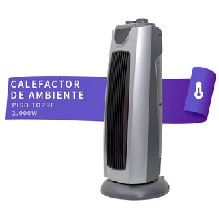 Foto 4 | Foto 4 | Calefactor De Ambiente De Torre Iusa, 2000 W