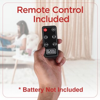 Foto 2 | Foto 2 | Calentador Portátil Black+decker Oscilante De 1500 W Con Mando A Distancia - Venta Internacional.
