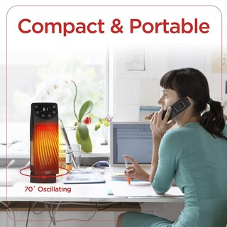 Foto 4 | Foto 4 | Calentador Portátil Black+decker Oscilante De 1500 W Con Mando A Distancia - Venta Internacional.