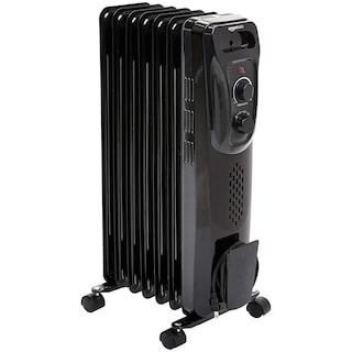Foto 1 | Foto 1 | Calentador De Aceite Amazon Basics Radiator 1500 W 7 Aletas Negro 64 Cm - Venta Internacional.