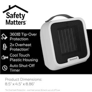 Foto 5 | Foto 5 | Calentador Cerámico Honeywell Uberheat Plus Para Habitaciones Pequeñas - Venta Internacional.