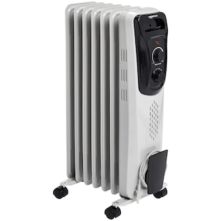 Foto 1 | Foto 1 | Calentador De Aceite Amazon Basics Radiator 1500 W 7 Aletas 3 Heat White - Venta Internacional.