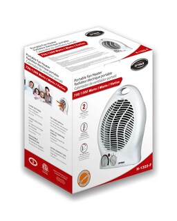 Foto 6 | Foto 6 | Calefactor de Ventilador Optimus H-1322 Portátil 2 Velocidades con Termostato - Venta Internacional