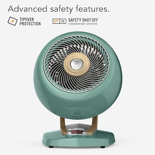Foto 4 | Foto 4 | Termostato Ajustable Heater Vhornado Vheat Vintage De Metal Verde - Venta Internacional.