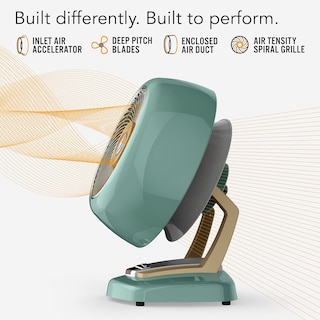 Foto 5 | Foto 5 | Termostato Ajustable Heater Vhornado Vheat Vintage De Metal Verde - Venta Internacional.