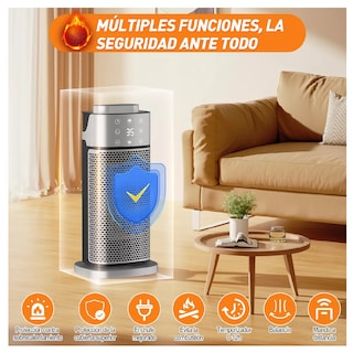 Foto 2 | Foto 2 | Calefactor Portátil Belug con Humidificador