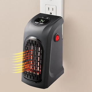 Foto 5 | Foto 5 | Calefactor Portátil de 400 w Negro