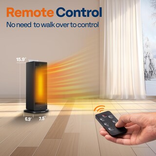 Foto 7 | Foto 7 | Calentador Eléctrico Vivohome Con Humidificador, 1500 W, 12 Horas, Temporizador - Venta Internacional.