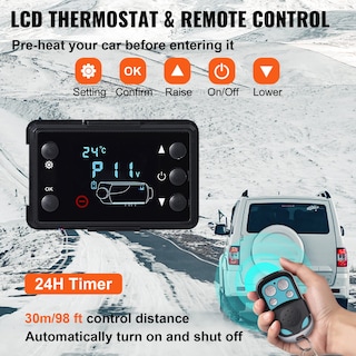 Foto 5 | Foto 5 | Calentador De Aire Diésel Vevor 8kw 12v Con Control Remoto Lcd - Venta Internacional.