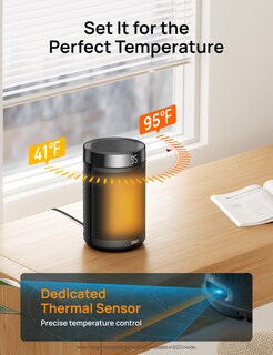 Foto 6 | Foto 6 | Calentador Portátil Eléctrico Dreo De 1500 W Para Uso En Interiores - Venta Internacional.
