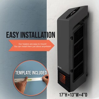 Foto 5 | Foto 5 | Calentador Heat Storm De Pared Gris Hs-1000-wx Deluxe Con Infrarrojos De 1000 W - Venta Internacional.