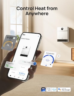 Foto 3 | Foto 3 | Calentador De Pared Dreo Smart Ip24 Eléctrico Ptc Con Oscilación De 30° - Venta Internacional.