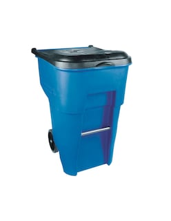 Foto 1 | Foto 1 | Bote de Basura con Ruedas Rubbermaid color Azul