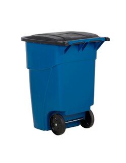 Foto 2 | Foto 2 | Contenedor Bruterolout Rubbermaid Logo Reciclaje,s/tapa color Azul