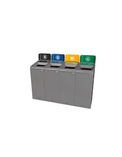 Foto 2 | Foto 2 | Etiqueta para Contenedor Rubbermaid 1961572 color Negro Configure