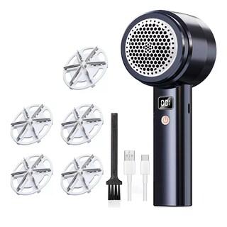 Foto 1 | Foto 1 | Quita Pelusa Recargable Pantalla Digital Ropa Removedor Eo Safe Imports Esi-15112 Negro