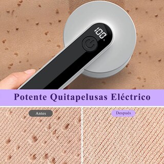 Foto 4 | Foto 4 | Removedor De Pelusa Ropa Quita Pelusas Electrico Rasuradora Blanco Con Negro