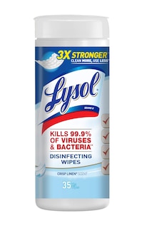 Foto 1 | Foto 1 | Toallitas Desinfectantes Lysol Crisp Linen, 35 Unidades, Paquete De 1 - Venta Internacional.