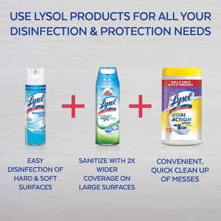 Foto 7 | Foto 7 | Toallitas Desinfectantes Lysol Crisp Linen, 35 Unidades, Paquete De 1 - Venta Internacional.