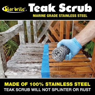 Foto 3 | Foto 3 | Almohadilla De Fregar Scrubber Star Brite Marine-grade Ss - Venta Internacional.