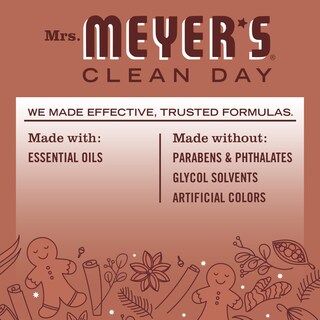Foto 3 | Foto 3 | Limpiador Mrs. Meyer's Clean Day, Multisuperficie, 480 Ml, Pan De Jengibre - Venta Internacional.