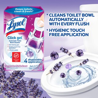 Foto 3 | Foto 3 | Limpiador De Inodoros Lysol Automatic Lavender Paquete De 24 X 4 - Venta Internacional.