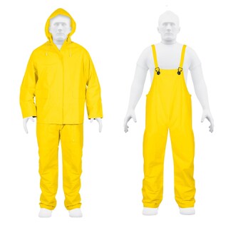 Foto 1 | Foto 1 | Conjunto Impermeable Doble Capa Truper color Amarillo