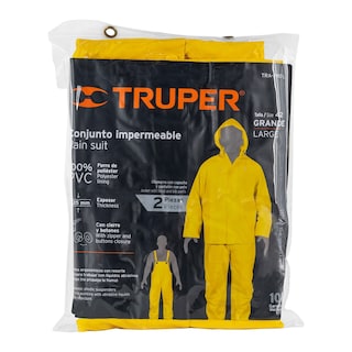 Foto 2 | Foto 2 | Conjunto Impermeable Doble Capa Truper color Amarillo