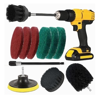 Foto 1 | Foto 1 | Juego Xtellar De Cepillos De Limpieza De Taladro Eléctrico 11 Piezas