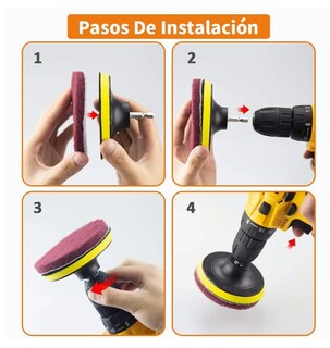 Foto 3 | Foto 3 | Juego Xtellar De Cepillos De Limpieza De Taladro Eléctrico 11 Piezas
