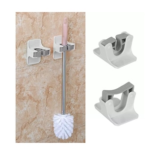 Foto 3 | Foto 3 | Set Autoadhesivo Escobas Organizador Soporte Pared 4pieza Eo Safe Imports Esi-9977 Blanco