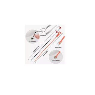 Foto 3 | Foto 3 | Destapa Tuberias Y Cañerias Pinza Con Gancho Retráctil ,7pcs Eo Safe Imports Esi-15043 Naranja