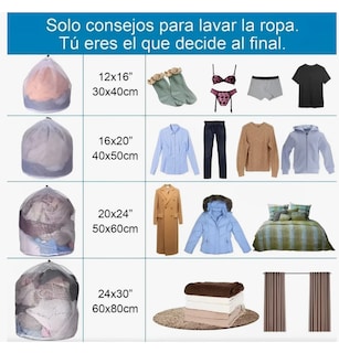 Foto 3 | Foto 3 | Malla Bolsa Para Bolsas Organizador De Lavado Set De 4pcs