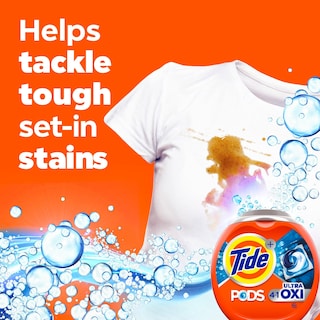 Foto 3 | Foto 3 | Detergente Para Ropa Tide 4 En 1 Ultra Oxi Pods, 32 Paquetes - Venta Internacional.