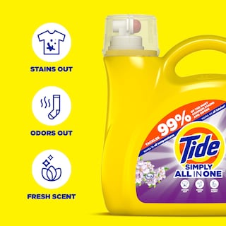 Foto 4 | Foto 4 | Detergente Para Ropa Tide Simply Clean & Fresh, 3,47 L, 89 Cargas - Venta Internacional.