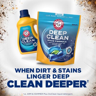 Foto 3 | Foto 3 | Detergente para Ropa Arm & Hammer Deep Clean Stain 44 Power Paks - Venta Internacional