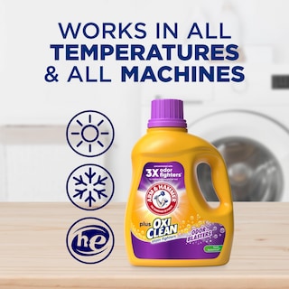 Foto 7 | Foto 7 | Detergente Para Ropa Arm & Hammer Plus Oxiclean 2,96 L 77 Cargas - Venta Internacional.