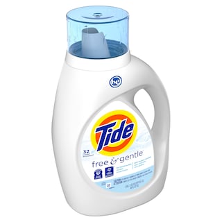 Foto 2 | Foto 2 | Detergente Para Ropa Tide Free & Gentle Liquid Jabon 1.36l 32 L - Venta Internacional.