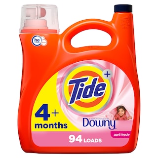 Foto 1 | Foto 1 | Detergente Para Ropa Tide Plus Downy April Fresh, 3.9 L, 94 Cargas - Venta Internacional.