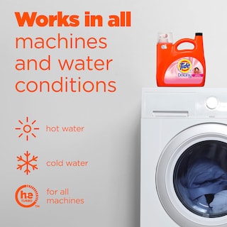 Foto 4 | Foto 4 | Detergente Para Ropa Tide Plus Downy April Fresh, 3.9 L, 94 Cargas - Venta Internacional.