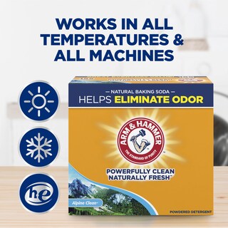 Foto 3 | Foto 3 | Detergente para Ropa Arm & Hammer Alpine Clean 9.56 Libras 155 Cargas - Venta Internacional