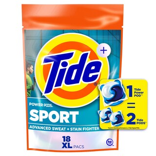 Foto 1 | Foto 1 | Detergente Para Ropa Pacs Tide Power Pods Con Febreze Sport De 18 Unidades - Venta Internacional.