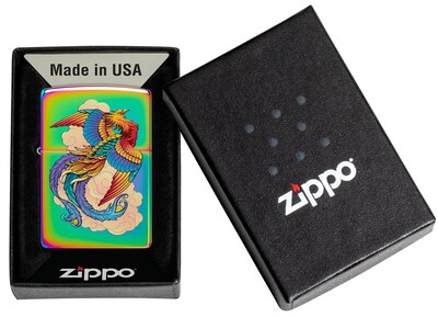 Foto 6 | Foto 6 | Encendedor de Zippo Phoenix Design Multicolor - Venta Internacional