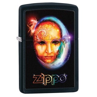 Foto 1 | Foto 1 | Encendedor Zippo Face Black Mate - Venta Internacional