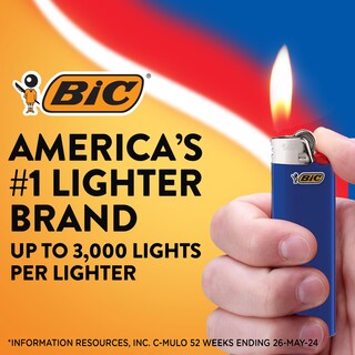 Foto 4 | Foto 4 | Lighter Bic Maxi Pocket Edición Especial Negro Paquete de 8 - Venta Internacional